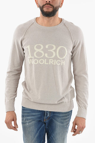 Maglia Girocollo in Cotone Arricciato 