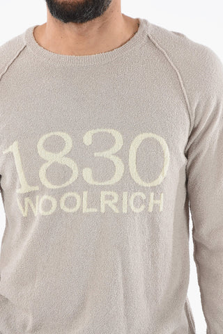 Maglia Girocollo in Cotone Arricciato 