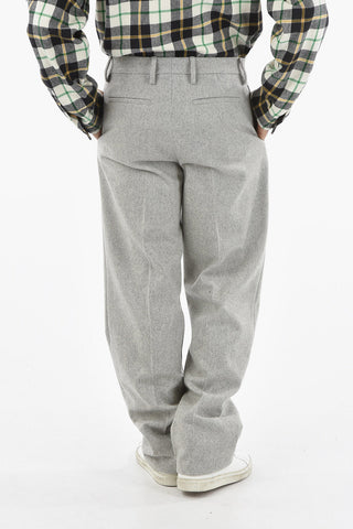 TAILORING Pantaloni Straight Fit COMP LIGHT in Misto Lana