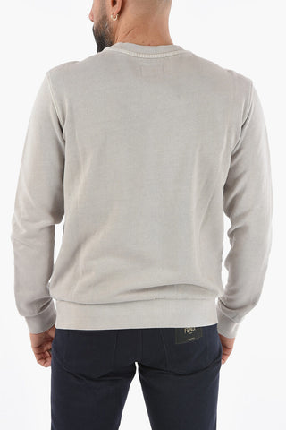 PENN-RICH Front Printed Crew-neck Sweatshirt