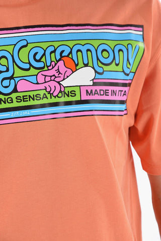 Crew Neck CARTOONISH BAND Printed T-Shirt