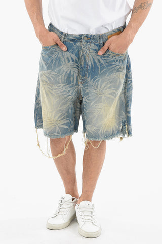 Jacquard Denim MANHATTAN Shorts