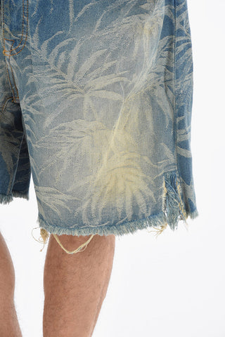 Jacquard Denim MANHATTAN Shorts