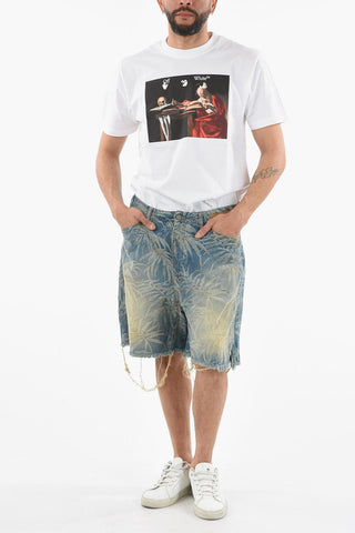 Jacquard Denim MANHATTAN Shorts