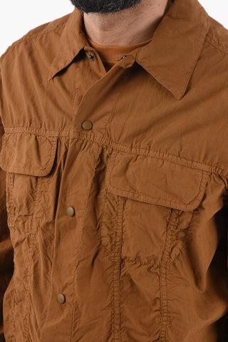 Long Sleeved Overshirt With Double Breast-Pockets