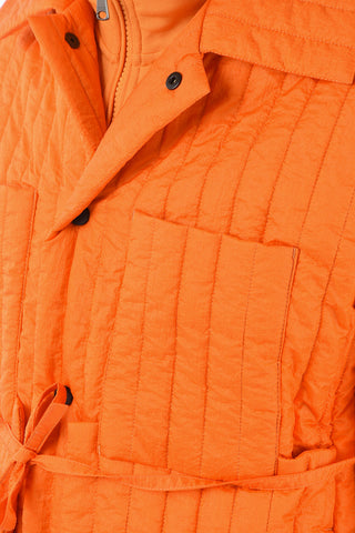 Quilted WORKER Overshirt With Patch Pockets