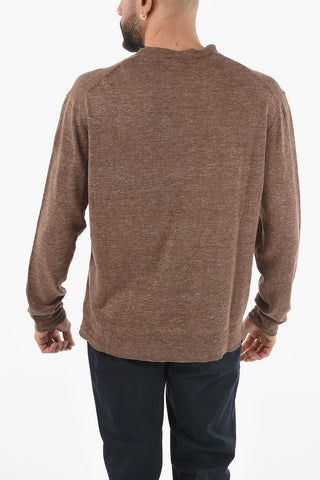 Flax Crew-neck Sweater