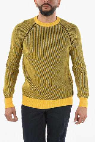 Maglia Girocollo Bicolore a Righe Awning