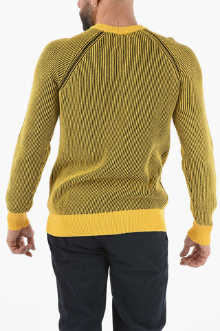 Maglia Girocollo Bicolore a Righe Awning