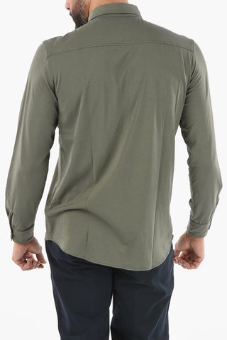 Camicia PALMER in Jersey a Tinta Unita