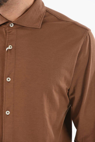 Camicia PALMER in Jersey a Tinta Unita