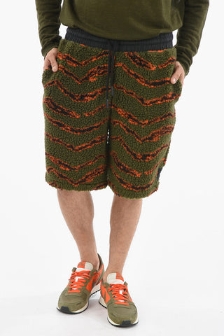 Teddy Fleece ALL OVER CAMOU Shorts