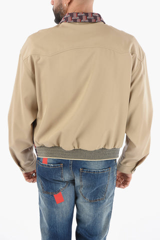 Field Jacket with Monogram Detail