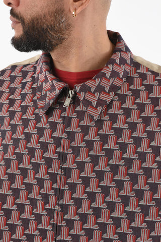 Field Jacket with Monogram Detail
