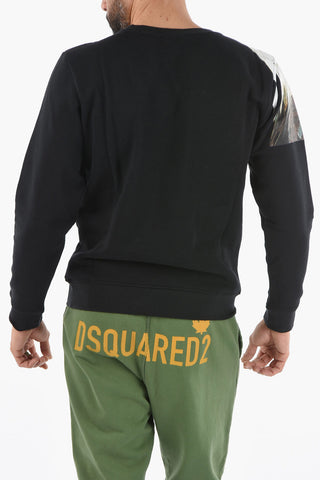 Fleece Cotton CHANA Crew Neck Sweatshirt