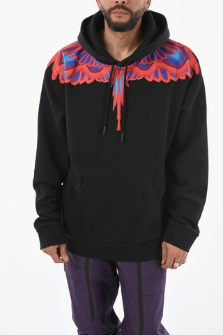 Maxipocket CURVES WINGS Cotton Hoodie