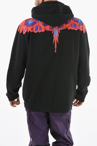 Maxipocket CURVES WINGS Cotton Hoodie
