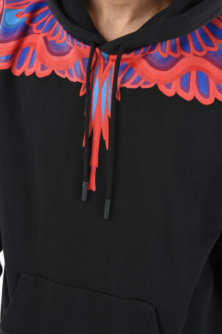 Maxipocket CURVES WINGS Cotton Hoodie