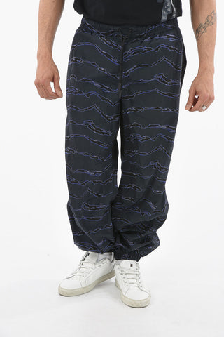 Cuffed ALL OVER CAMOU Nylon Joggers