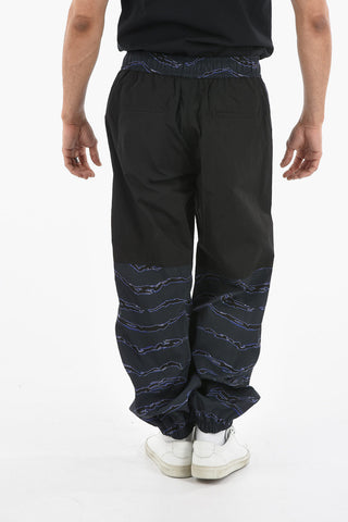 Cuffed ALL OVER CAMOU Nylon Joggers