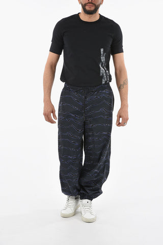 Cuffed ALL OVER CAMOU Nylon Joggers