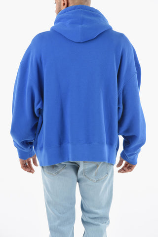 Terry Embroidery SHARK Cotton Hoodie