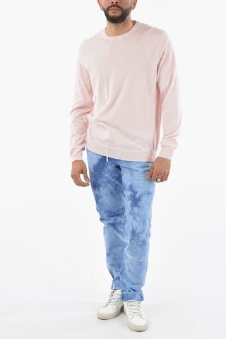 Cotton Crew-neck Sweater