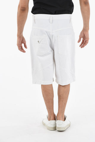 Denim JONATA Shorts with Silver Button