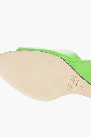 Patent Leather WANDA Wedge Sandals 10cm