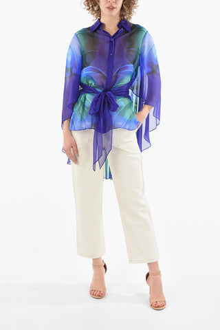 Shawl Sleeve FANTASY Silk Shirt