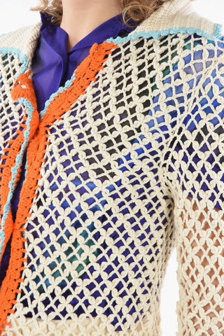 Long Sleeved Knitted Cardigan