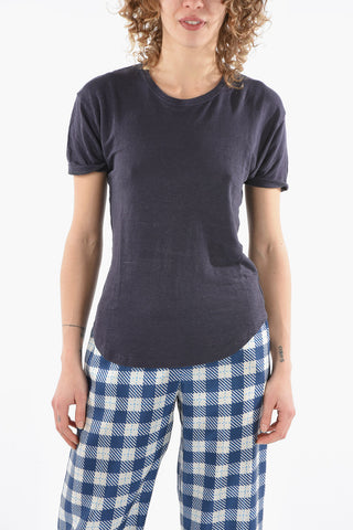 ETOILE Linen KOLDI T-shirt with Crew-neck