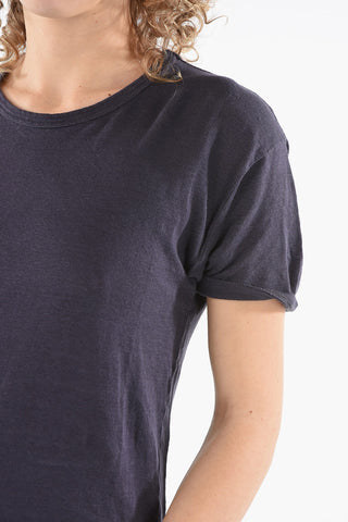 ETOILE Linen KOLDI T-shirt with Crew-neck