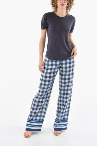 ETOILE Linen KOLDI T-shirt with Crew-neck