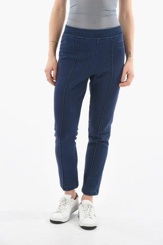 ATHLEISURE Logo Embroidered Cotton Sweatpants