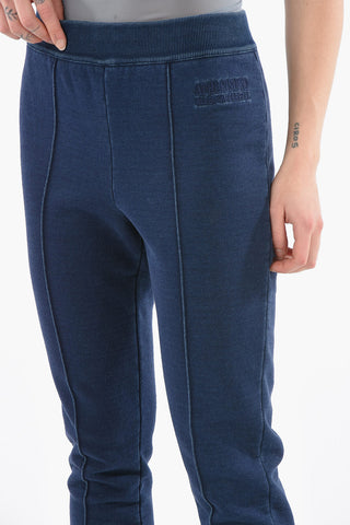 ATHLEISURE Logo Embroidered Cotton Sweatpants