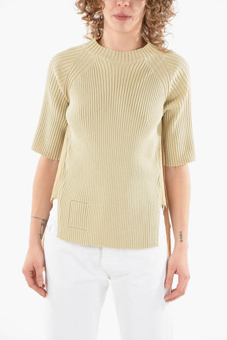 Bare Back OCEAN Sweater with Back Bow