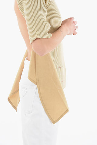 Bare Back OCEAN Sweater with Back Bow