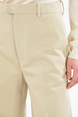 High-Waisted Wide Leg Trousers