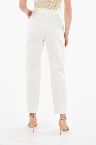5 Pocket Front Pleated Regular Fit Denims 17cm