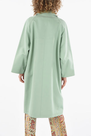 Multipocket NICIA Coat with Pointed Collar