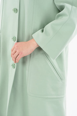Multipocket NICIA Coat with Pointed Collar