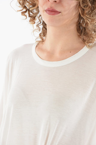 FOGACHINE Silk Blend MINERVA Oversized T-Shirt