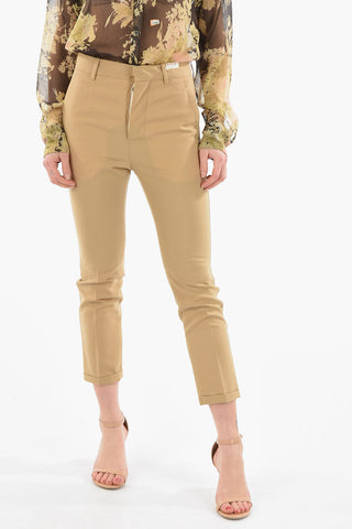 Virgin Wool TROPICAL Chinos Pants