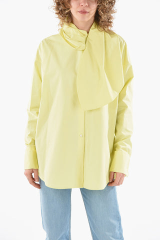 Camicia con Colletto Foulard