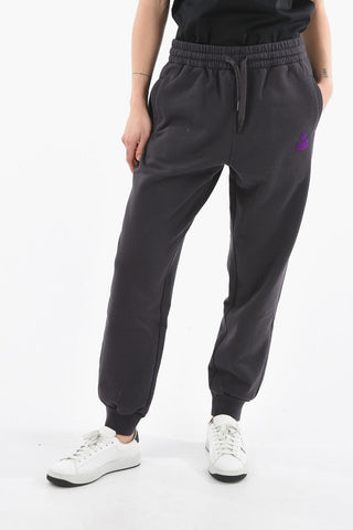 ETOILE Fleeced MALONAE Joggers with Contrasting Logo