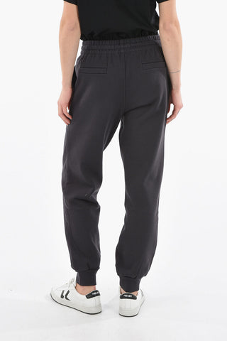 ETOILE Fleeced MALONAE Joggers with Contrasting Logo