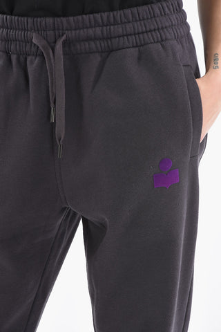ETOILE Fleeced MALONAE Joggers with Contrasting Logo