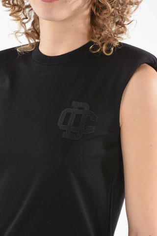 Padded Shoulder Top