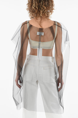 MM1 Sleeveless Mesh Minidress